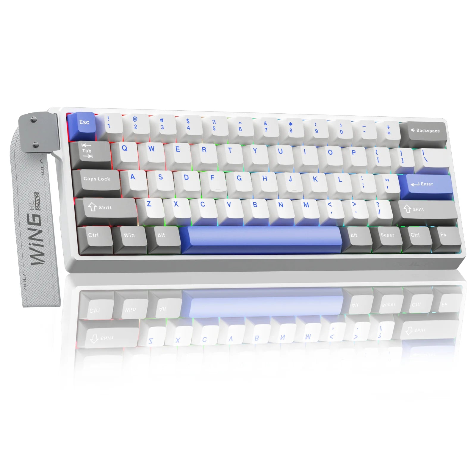 WIN60PRO Magnetic Switch Keyboard Rapid Trigger 8K Return RGB Hotswap 60% Layout Esports Gaming Keyboard