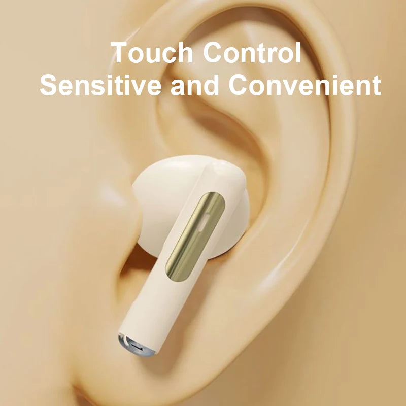 Bluetooth Earphones Wireless Headphones HiFi Stereo TWS pro5 Headset ENC Noise Cancelling HD-Calling Pods Earbuds For Air xiaomi