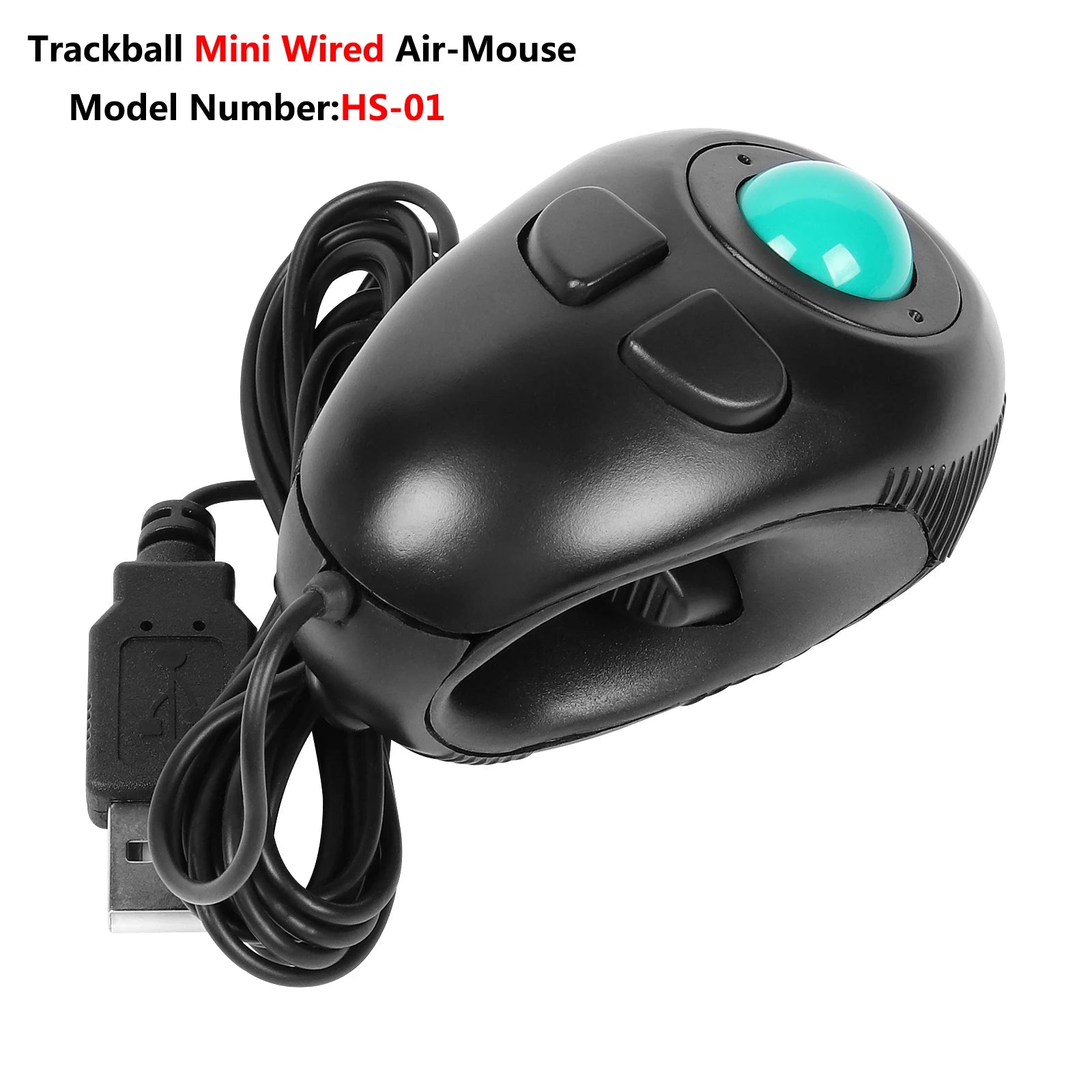 Wireless Trackball Laser Mouse 2.4GHz Wired Thumb-Controlled Digital Vertical USB Optical Ergonomic Mice For PC Tablet Laptop