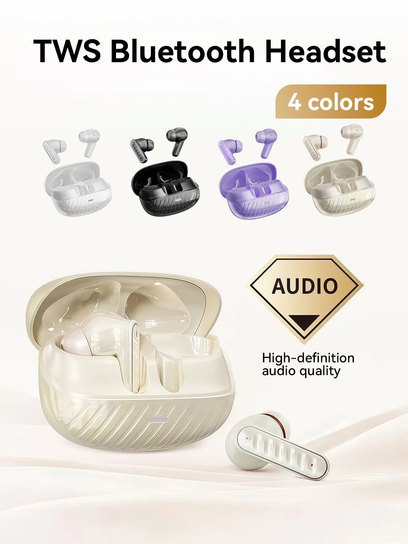 896 Bluetooth Headphones Wireless Over Ear Noise Cancelling Headset with Built in Microphone Comfortable Fit Long Battery Life f