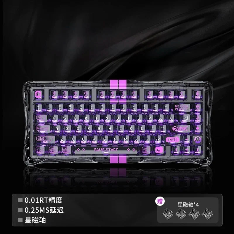 Gravity Planet K1 LITE Wireless Bluetooth Wired Tri-mode Mechanical Keyboard with Backlight for Office, Gaming and General Use
