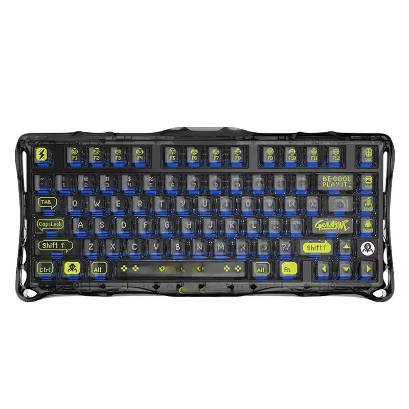 Gravity Planet K1 LITE Wireless Bluetooth Wired Tri-mode Mechanical Keyboard with Backlight for Office, Gaming and General Use