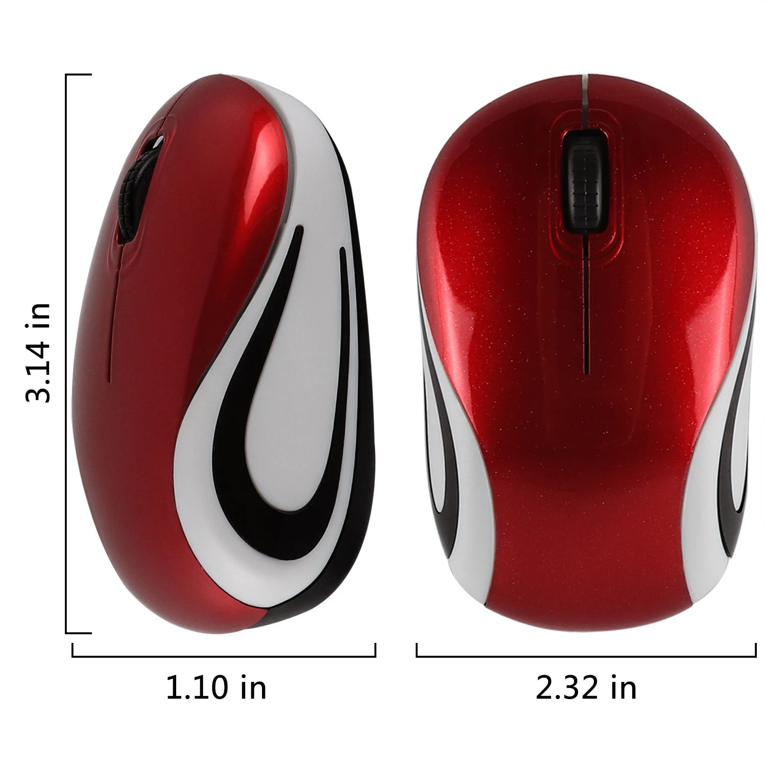 Cute Mantou 2.4G Mini Wireless Mouse 1600DPI Long Battery Life Wireless Gaming Mouse Computer peripherals For Pc Laptop Use