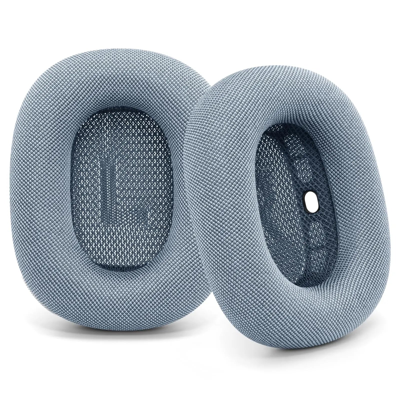 Ear Cushions for AirPods Max 2024 Headphones, Mesh Fabric Ear Pads Replacement with Strong Magnet for Apple 2.0 Over-Ear Headset