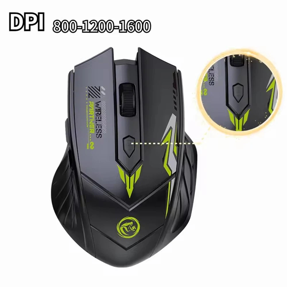 Bluetooth 5.4 Mouse Dual-Mode 2.4G Wireless Mouse 6 Buttons Gaming Mouse Office Silent Mice Rechargeable Mouse For PC Laptop
