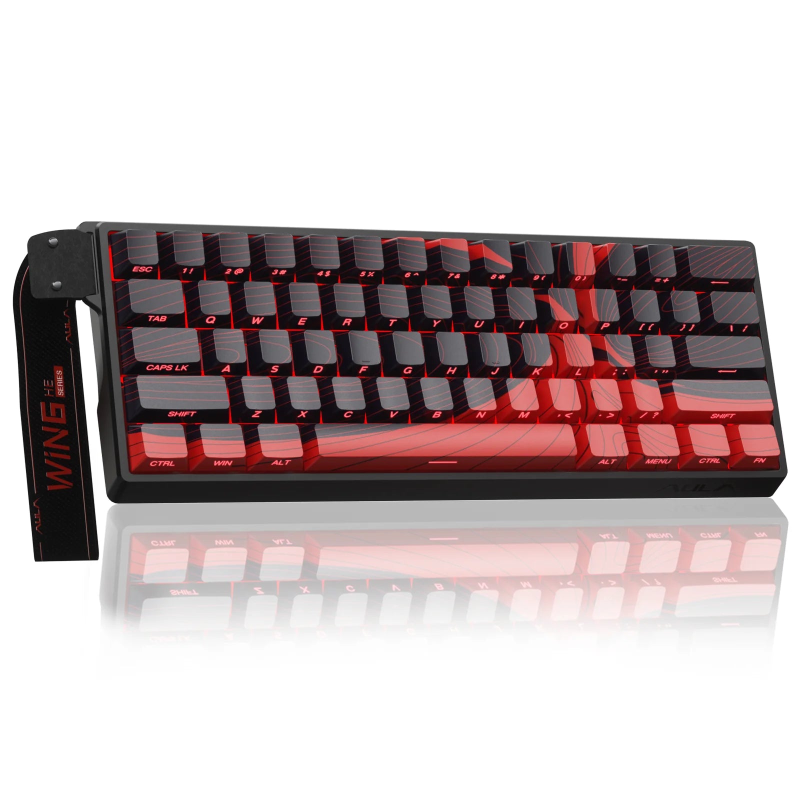 WIN60PRO Magnetic Switch Keyboard Rapid Trigger 8K Return RGB Hotswap 60% Layout Esports Gaming Keyboard