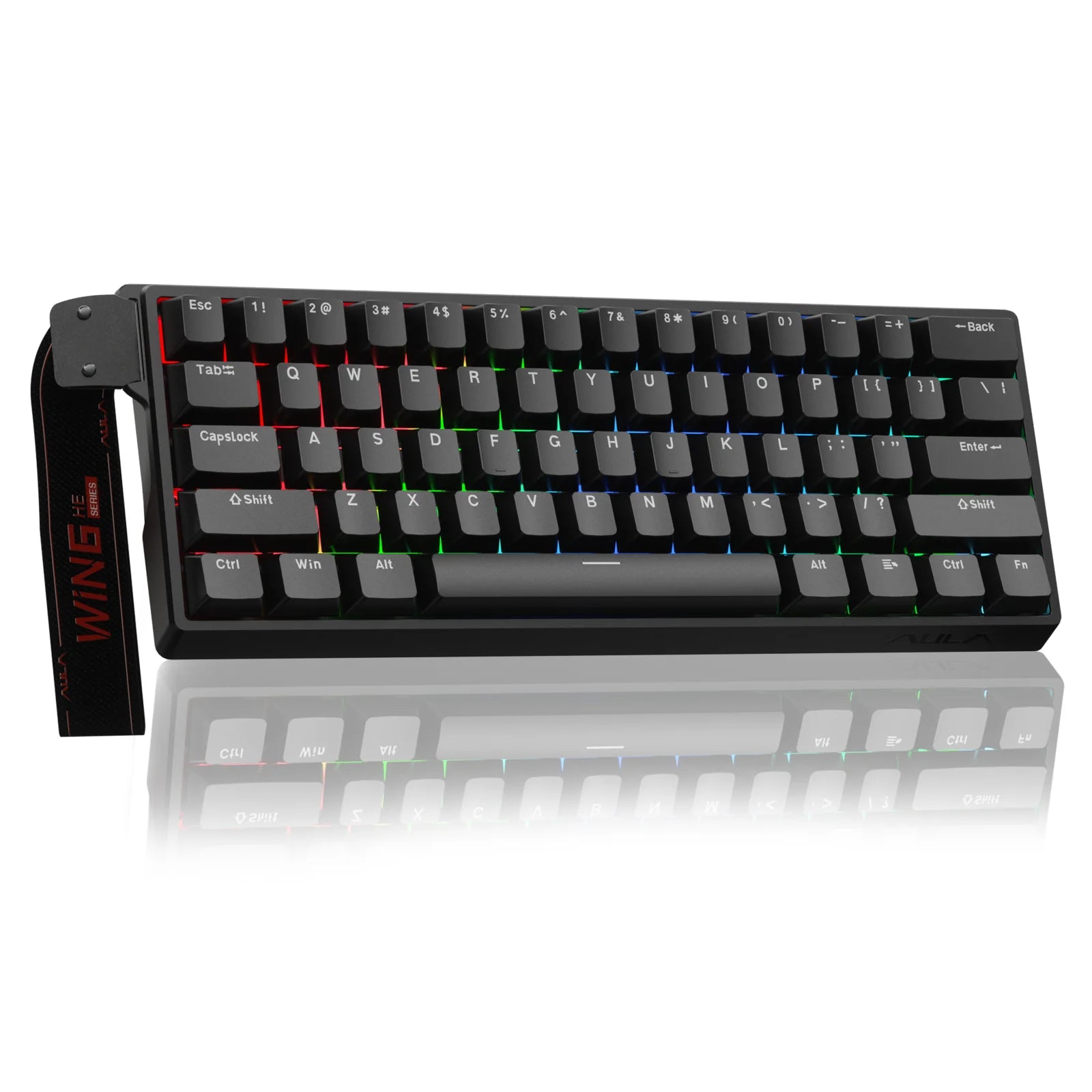 WIN60PRO Magnetic Switch Keyboard Rapid Trigger 8K Return RGB Hotswap 60% Layout Esports Gaming Keyboard
