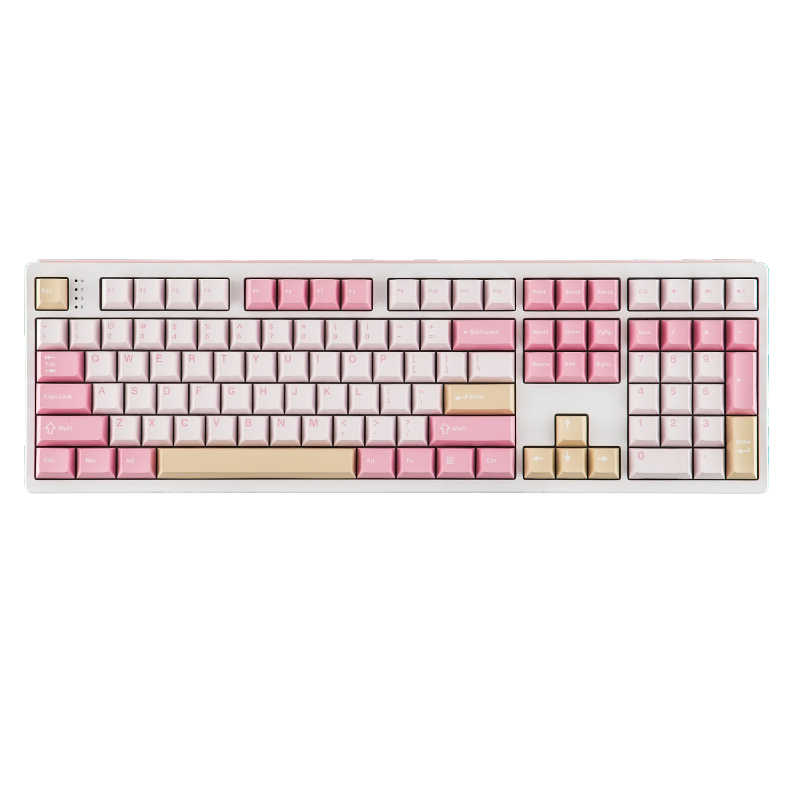 EPOMAKER TH108 100% Full Size Hot-Swap Gasket-Mounted Wired/Bluetooth/2.4Ghz Wireless Mechanical Keyboard with 10000mAh Battery