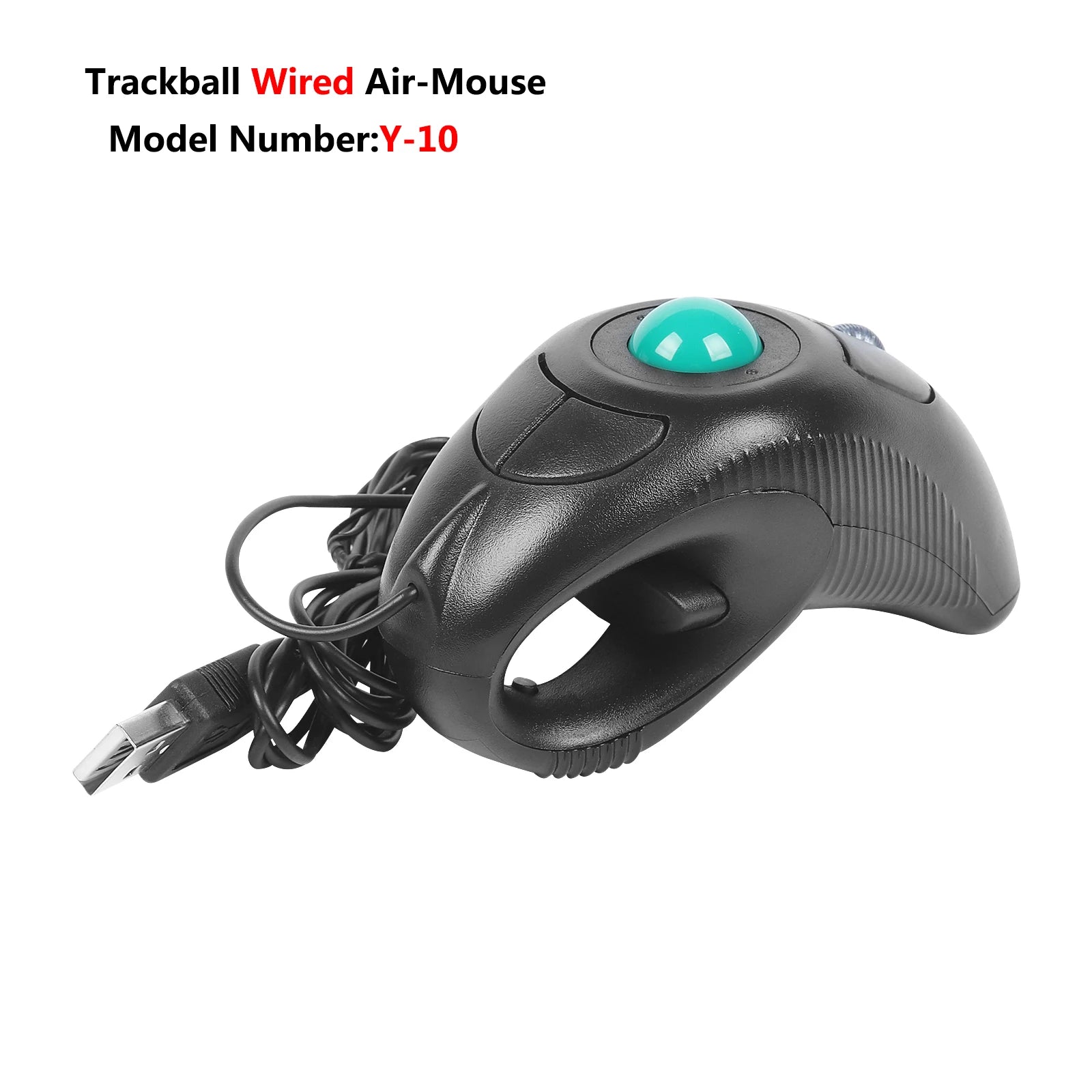 Wireless Trackball Laser Mouse 2.4GHz Wired Thumb-Controlled Digital Vertical USB Optical Ergonomic Mice For PC Tablet Laptop