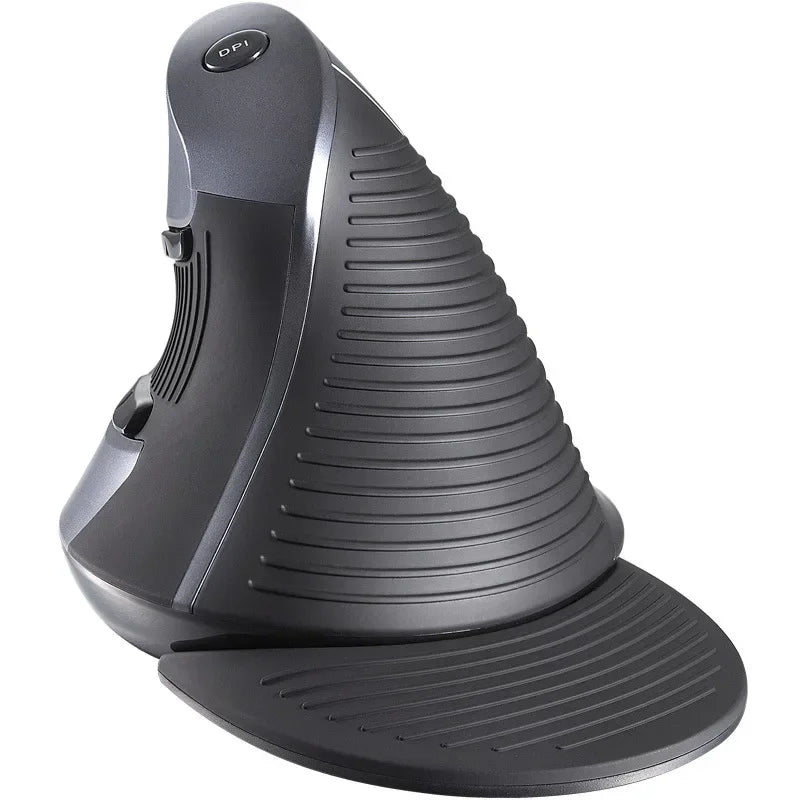M618BU White Wired Ergonomic Vertical Mouse 1600 DPI 6 Buttons Optical Right Hand Mice with Wrist mat For PC Lapt