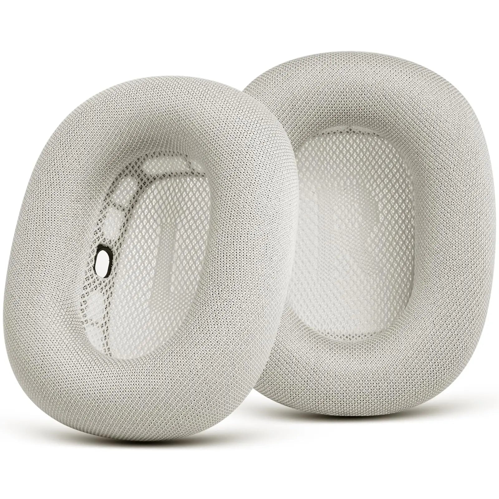 Ear Cushions for AirPods Max 2024 Headphones, Mesh Fabric Ear Pads Replacement with Strong Magnet for Apple 2.0 Over-Ear Headset