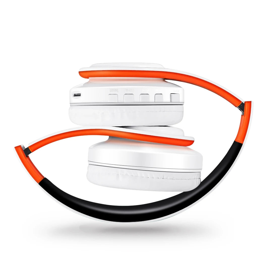 2026 Wireless Bluetooth Stereo Headset Upgrading Sports Overhead Earphone with Mic for Smart Phone TV PC Tablet - Music