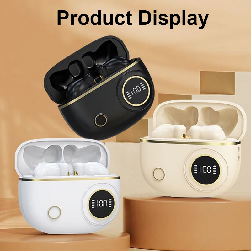 Bluetooth Earphones Wireless Headphones HiFi Stereo TWS pro5 Headset ENC Noise Cancelling HD-Calling Pods Earbuds For Air xiaomi